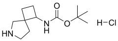 tert-butyl N-{6-azaspiro[3.4]octan-1-yl}carbamate hydrochloride