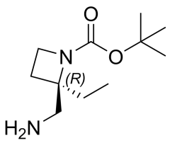 tert-butyl (2R)-2-(aminomethyl)-2-ethylazetidine-1-carboxylate