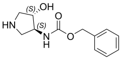 trans-3-(cbz-amino)-4-hydroxypyrrolidine