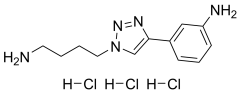 3-[1-(4-aminobutyl)-1h-1,2,3-triazol-4-yl]aniline trihydrochloride