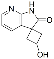 3-hydroxyspiro[cyclobutane-1,3'-pyrrolo[2,3-b]pyridin]-2'(1'H)-one