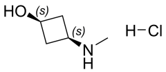 cis-3-(methylamino)cyclobutan-1-ol hydrochloride