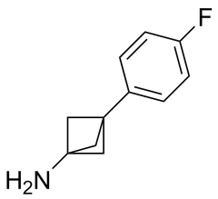 1-(4-fluorophenyl)bicyclo[1.1.1]pentan-3-amine