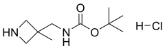 tert-butyl N-[(3-methylazetidin-3-yl)methyl]carbamate hydrochloride