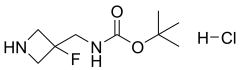 tert-butyl N-[(3-fluoroazetidin-3-yl)methyl]carbamate hydrochloride