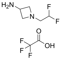 1-(2,2-difluoroethyl)azetidin-3-amine 2,2,2-trifluoroacetate