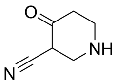 4-oxopiperidine-3-carbonitrile