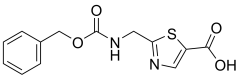 2-({[(benzyloxy)carbonyl]amino}methyl)-1,3-thiazole-5-carboxylic acid
