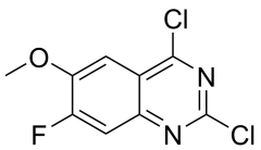 2,4-dichloro-7-fluoro-6-methoxyquinazoline