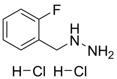 [(2-fluorophenyl)methyl]hydrazine dihydrochloride