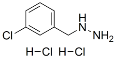 [(3-chlorophenyl)methyl]hydrazine dihydrochloride