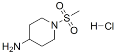 1-methanesulfonylpiperidin-4-amine hydrochloride