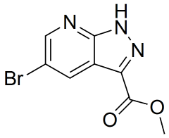 methyl 5-bromo-1H-pyrazolo[3,4-b]pyridine-3-carboxylate