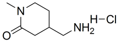 4-(aminomethyl)-1-methylpiperidin-2-one hydrochloride