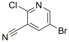 5-bromo-2-chloropyridine-3-carbonitrile