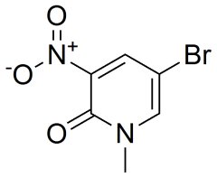 5-bromo-1-methyl-3-nitro-1,2-dihydropyridin-2-one