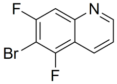 6-bromo-5,7-difluoroquinoline
