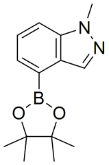 1-methyl-4-(tetramethyl-1,3,2-dioxaborolan-2-yl)-1H-indazole