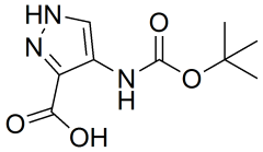 4-{[(tert-butoxy)carbonyl]amino}-1H-pyrazole-3-carboxylic acid