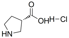 (3S)-pyrrolidine-3-carboxylic acid hydrochloride