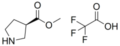 methyl (3R)-pyrrolidine-3-carboxylate trifluoroacetate