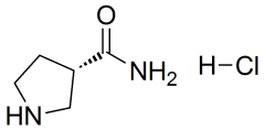 (3S)-pyrrolidine-3-carboxamide hydrochloride