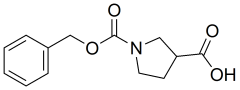 1-[(benzyloxy)carbonyl]pyrrolidine-3-carboxylic acid