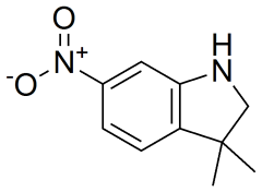 3,3-dimethyl-6-nitro-2,3-dihydro-1H-indole