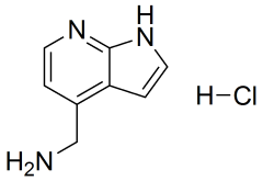 {1H-pyrrolo[2,3-b]pyridin-4-yl}methanamine hydrochloride