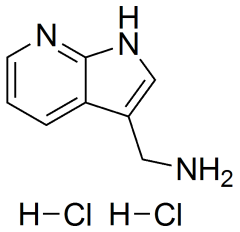 1H-pyrrolo[2,3-b]pyridin-3-ylmethanamine dihydrochloride