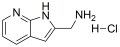 1H-pyrrolo[2,3-b]pyridin-2-ylmethanamine hydrochloride