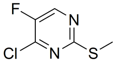 4-chloro-5-fluoro-2-(methylsulfanyl)pyrimidine