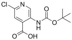 5-{[(tert-butoxy)carbonyl]amino}-2-chloropyridine-4-carboxylic acid