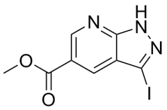 methyl 3-iodo-1H-pyrazolo[3,4-b]pyridine-5-carboxylate