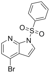 1-(benzenesulfonyl)-4-bromo-1H-pyrrolo[2,3-b]pyridine