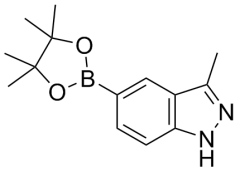 3-methyl-5-(tetramethyl-1,3,2-dioxaborolan-2-yl)-1H-indazole