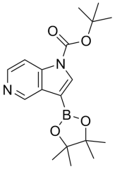 tert-butyl 3-(tetramethyl-1,3,2-dioxaborolan-2-yl)-1H-pyrrolo[3,2-c]pyridine-1-carboxylate