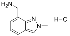 (2-methyl-2H-indazol-7-yl)methanamine hydrochloride