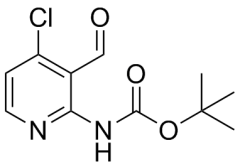 tert-butyl N-(4-chloro-3-formylpyridin-2-yl)carbamate