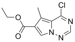 ethyl 4-chloro-5-methylpyrrolo[2,1-f][1,2,4]triazine-6-carboxylate