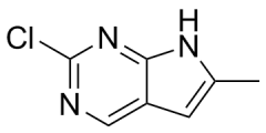 2-chloro-6-methyl-7H-pyrrolo[2,3-d]pyrimidine