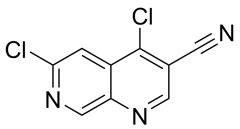 4,6-dichloro-1,7-naphthyridine-3-carbonitrile