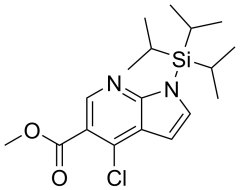 methyl 4-chloro-1-[tris(propan-2-yl)silyl]-1H-pyrrolo[2,3-b]pyridine-5-carboxylate