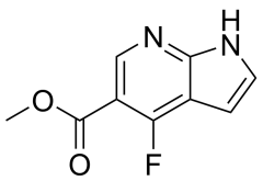 methyl 4-fluoro-1H-pyrrolo[2,3-b]pyridine-5-carboxylate