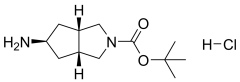 trans-5-amino-2-boc-hexahydro-cyclopenta[c]pyrrole hydrochloride