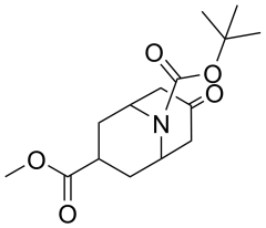 9-tert-butyl 3-ethyl 7-oxo-9-azabicyclo[3.3.1]nonane-3,9-dicarboxylate