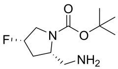 tert-butyl (2S,4S)-2-(aminomethyl)-4-fluoropyrrolidine-1-carboxylate