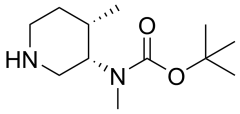 tert-butyl N-methyl-N-[(3S,4S)-4-methylpiperidin-3-yl]carbamate