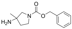 benzyl 3-amino-3-methylpyrrolidine-1-carboxylate