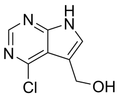 {4-chloro-7H-pyrrolo[2,3-d]pyrimidin-5-yl}methanol